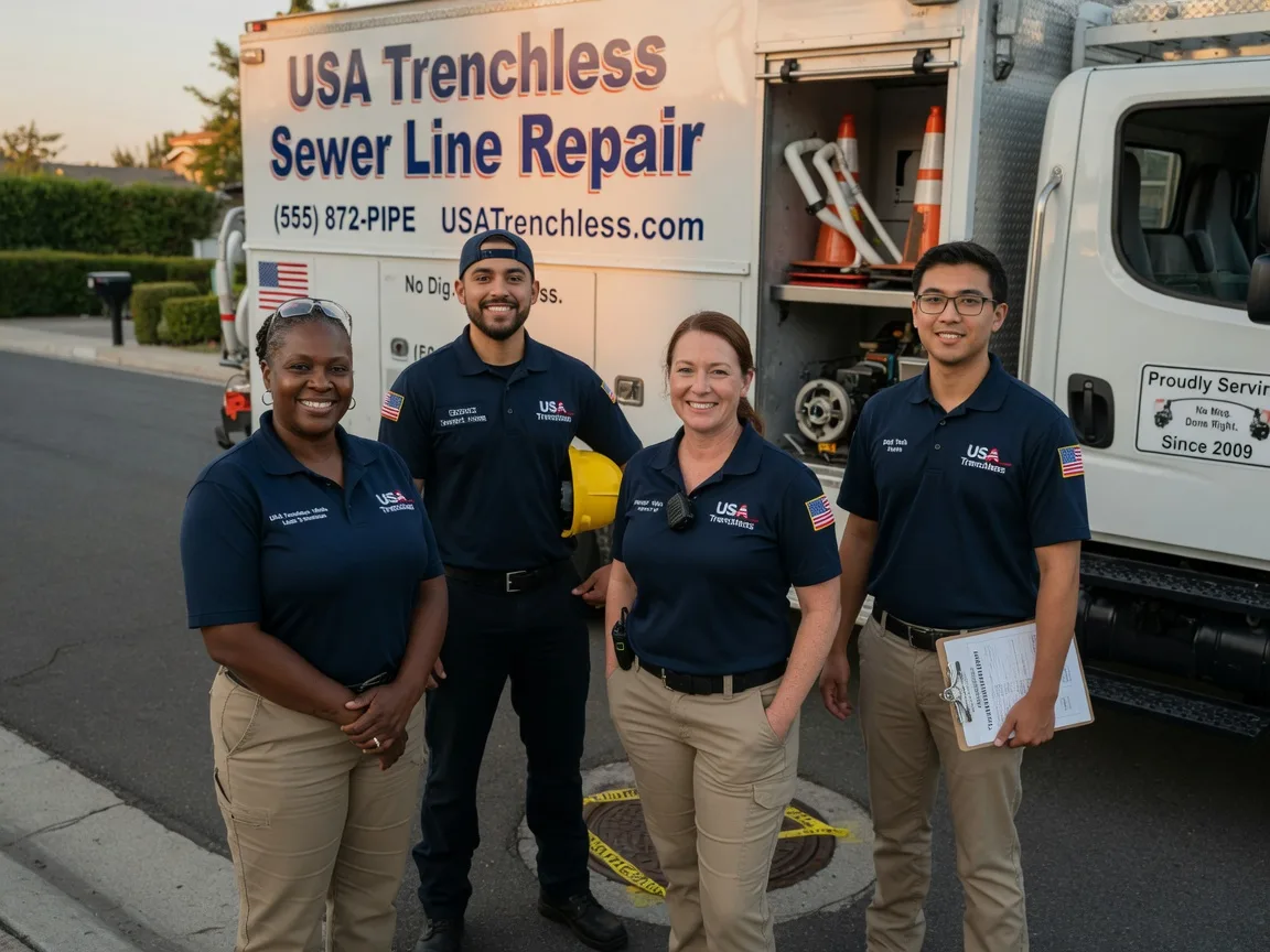Sewer Line Repair company in Grimsley, TN